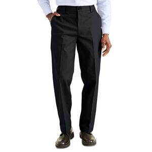 DOCKERS Signature Khaki Straight Leg Pants in Black Men's 34 x 32